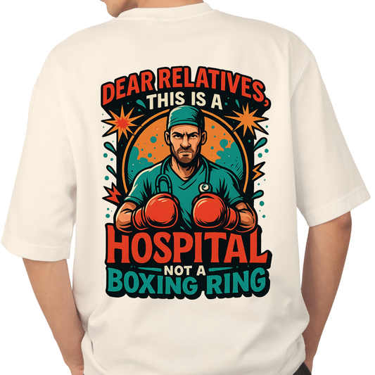 Dr Nachiket–Premium Oversized Tee - DEAR RELATIVES