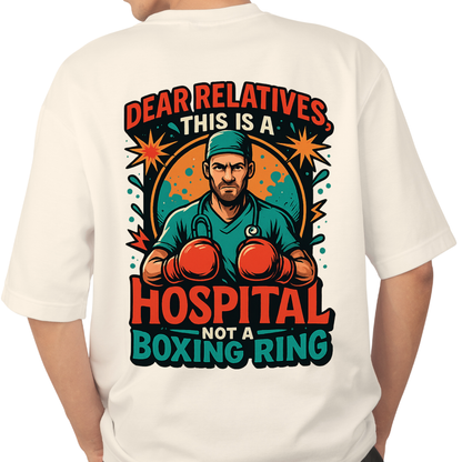 Dr Nachiket–Premium Oversized Tee - DEAR RELATIVES