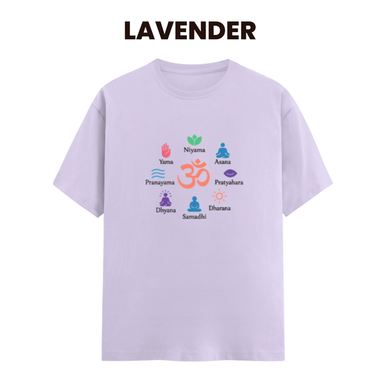 Ashtaang Yog – Lavender T-Shirt