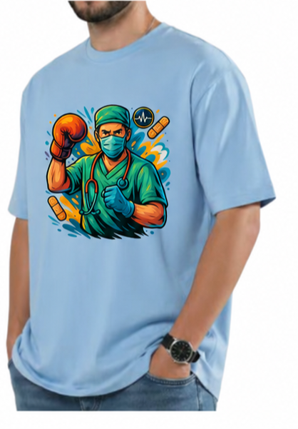 Dr Nachiket–Premium Oversized Tee - DEAR RELATIVES