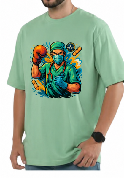 Dr Nachiket–Premium Oversized Tee - DEAR RELATIVES