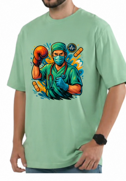 Dr Nachiket–Premium Oversized Tee - DEAR RELATIVES