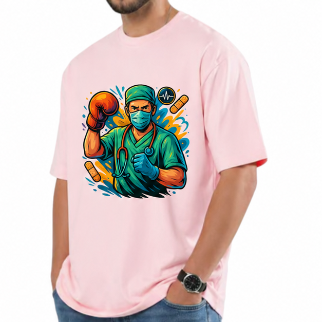 Dr Nachiket–Premium Oversized Tee - DEAR RELATIVES